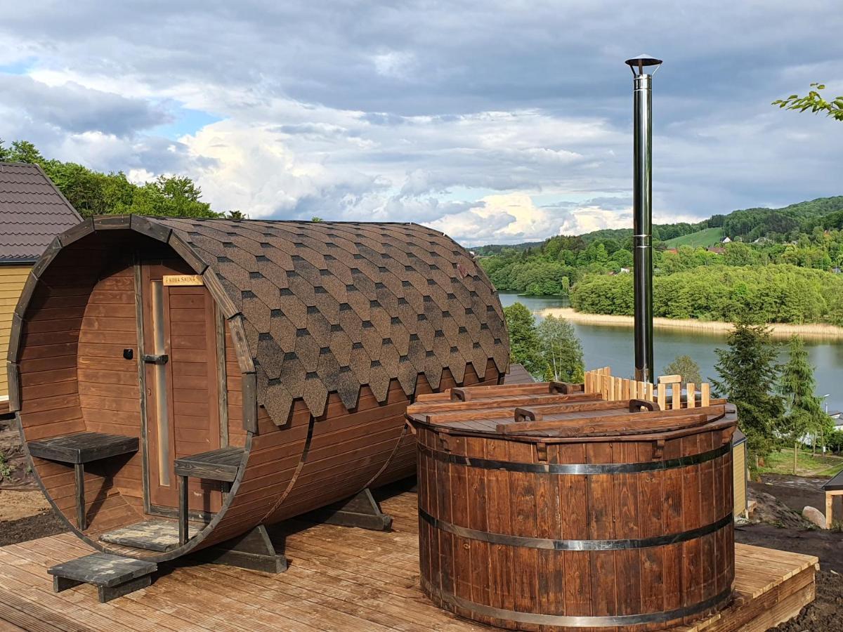 Ostrzycki Las Domki Nad Jeziorem -Balia-Sauna-Prywatny Pomost Pierszczewo Екстер'єр фото
