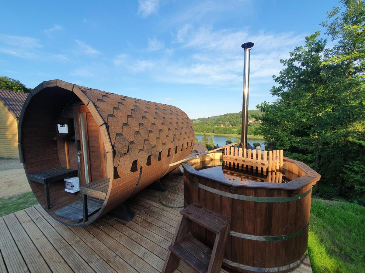 Ostrzycki Las Domki Nad Jeziorem -Balia-Sauna-Prywatny Pomost Pierszczewo Екстер'єр фото